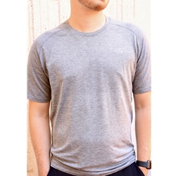 lululemon Metal Vent Tech Short Sleeve Shirt - Slate/White
