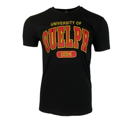 Black Next Level Guelph 64 Button Tee