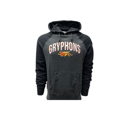 Gryphons Charcoal/Black Two-tone Hoodie