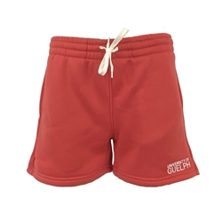 Coral Guelph Boyfriend Sweat Short