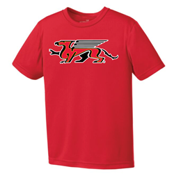 Red Youth Gryphons Performance Tee