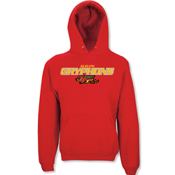 Red Youth Guelph Gryphons Twill Hoodie