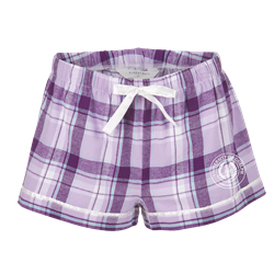 Purple W Crested Haley Flannel Short