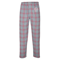 Red/Grey Crested Harley Flannel Pant