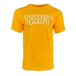 Gold Guelph Identifier Tee