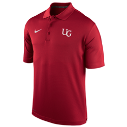 Red Nike Varsity Polo