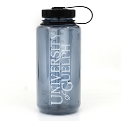 32 OZ Wide Mouth Nalgene Identifier Bottle - Smoke/Black