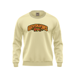 Youth Cream Gryphons Fleece Crewneck Sweater