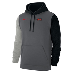 Grey Nike Gryphons Colourblock Club Fleece Hoodie