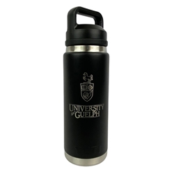 Black Yeti Rambler 26oz Horse Crested Bottle