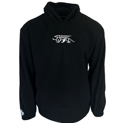 Black BCLUTCH Premium Polar Fleece Hoodie