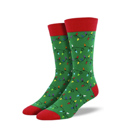 Christmas Lights Socks