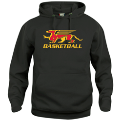 Black Gryphons Basketball Fleece Hoodie - Youth & Adult