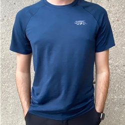 lululemon Metal Vent Tech Short Sleeve Shirt - Mineral Blue/True Navy