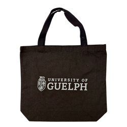 Black Identifier Cotton Tote