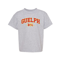 Grey Youth Varsity Tee