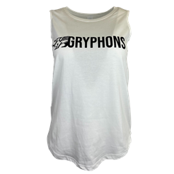 White Womens Relaxed Fit Tank