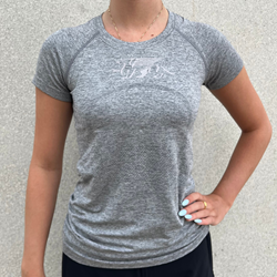 Swiftly Tech Short Sleeve 2.0 Hip Length - Slate/White