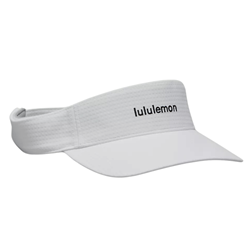 Removable Sweatband All-Sport Visor Wordmark - White