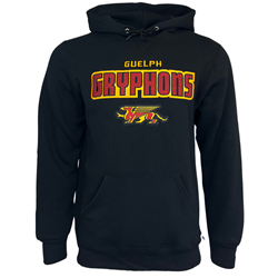 Black Gryphons Russell Twill Hood