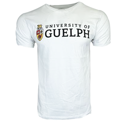 White UofG Identifier Tee