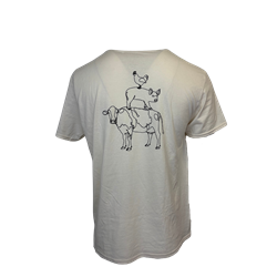 Natural Stacked Animals T-Shirt