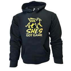 She's Got Game Twill Fleece Hood