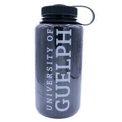 Nalgene Smoke/Black 32 oz Wide Mouth New Identifier Bottle