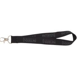 Black UG Sublimated Pocket Lanyard New Identifier
