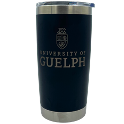 Black 20 oz Crested Yeti Tumbler