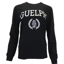Laurel Crest Long Sleeve - Black