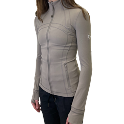 lululemon UofG Define Jacket - Warm Ash Grey