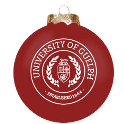 Glass Ball Ornament - Red