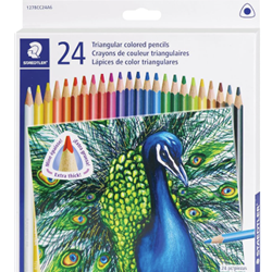 24 Pack Coloured Pencils