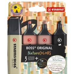 Boss 4 Pack Original Nature Highlighters