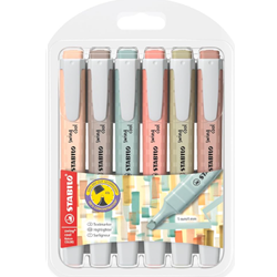 6 Pack Swing Cool Nature Colour Highlighters