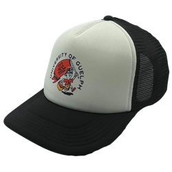 UofG Gryphons Laguna Trucker Hat - White/Black