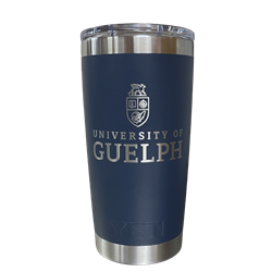 Navy 20 oz Crested Tumbler