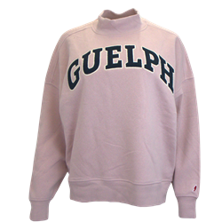 Guelph Mock Neck Sweater - Rose