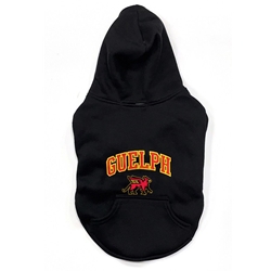 Varsity Dog Hoodie - Black