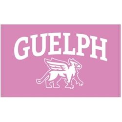 Gryphon Athletic Flag - Pink