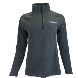 UofG Identifier Women's Half-Zip Microfleece - Charcoal
