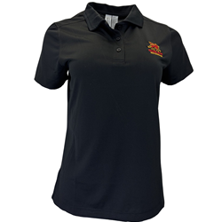 Women's Gryphons Stacked Polo - Black