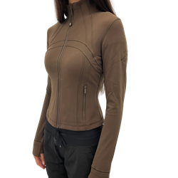 lululemon Gryphon Cropped Define Jacket - Walnut Crunch