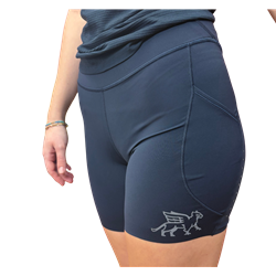 lululemon Gryphon Fast and Free High Rise Short 6" - Navy