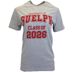 Uofg Class of 2026 Tee - Grey