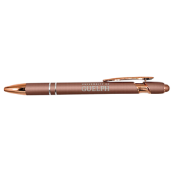 Crested Stylus Pen - Rose Gold