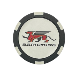 Gryphons Poker Chip Ball Marker - Black