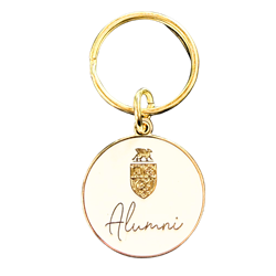 Alumni Script Keychain
