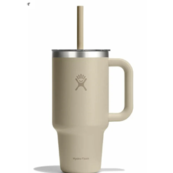 Hydro Flask® 32oz All Around Travel Tumbler With Straw Lid - Oat